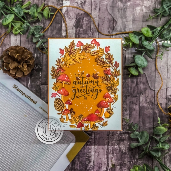 Mini Delight: Deco Elements Stamp & Die Set – Bumbleberry